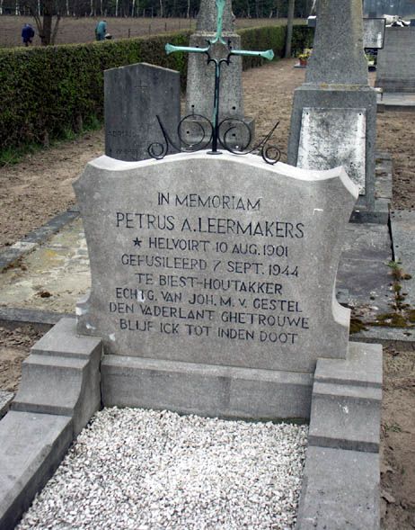 Afbeelding van graf of monument van Petrus Antonius Leermakers