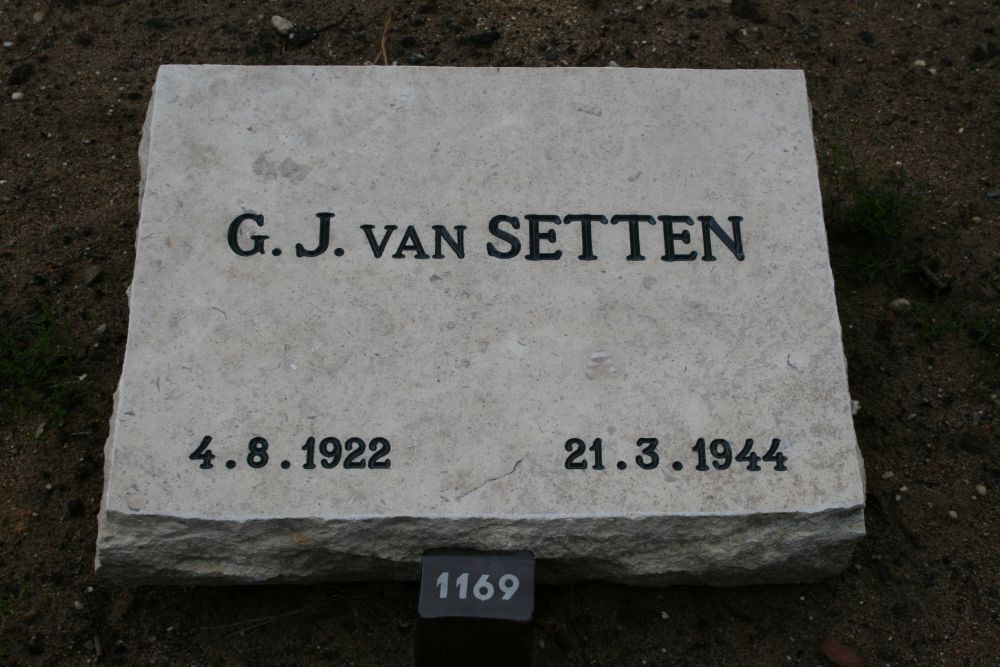 Afbeelding van graf of monument van Gerrit Jan van Setten