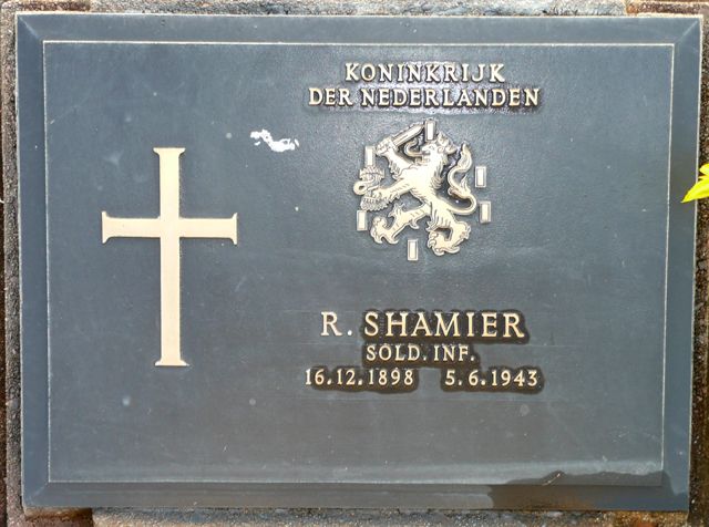 Afbeelding van graf of monument van Rudolf Shamier