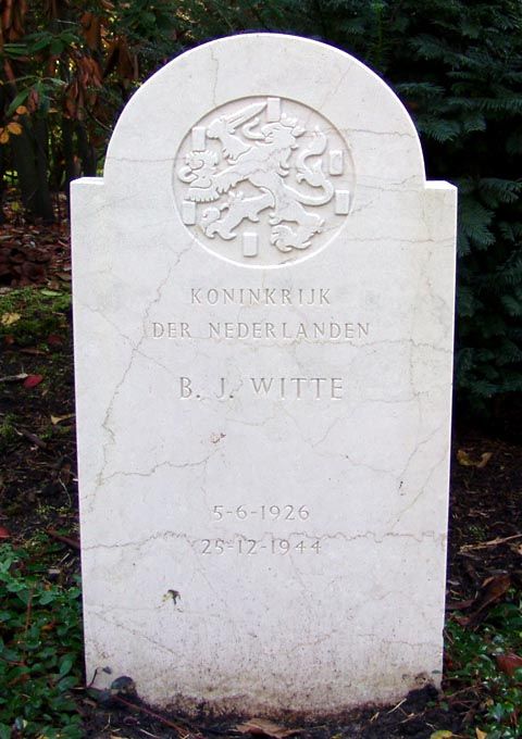 Afbeelding van graf of monument van Barend Jesaias Witte