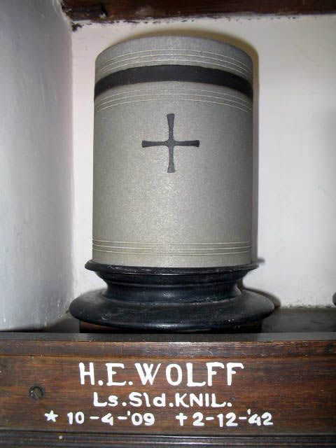Afbeelding van graf of monument van Harry Erland Wolff