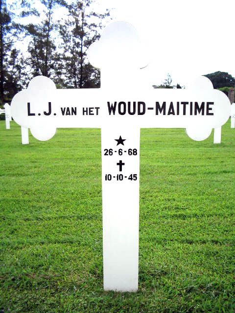 Afbeelding van graf of monument van Louise Josphina van het Woud-Maitime