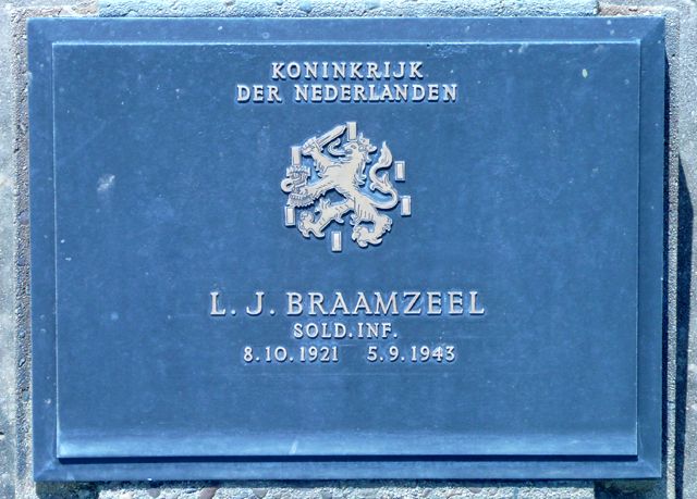Afbeelding van graf of monument van Leonardus Jacobus Braamzeel