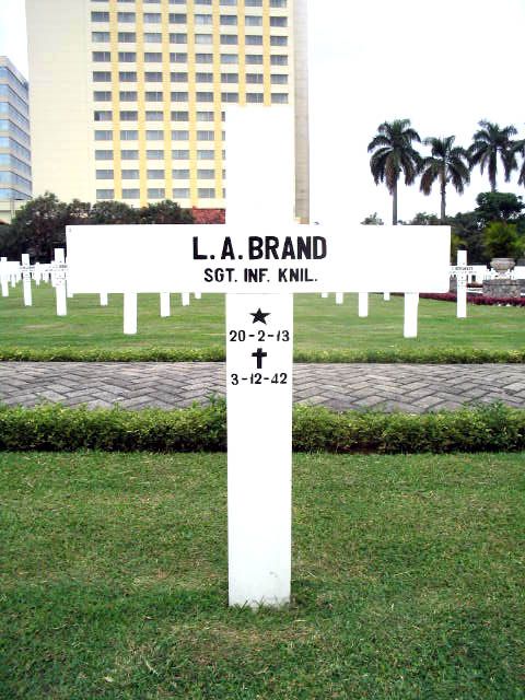 Afbeelding van graf of monument van Leendert Arie Brand