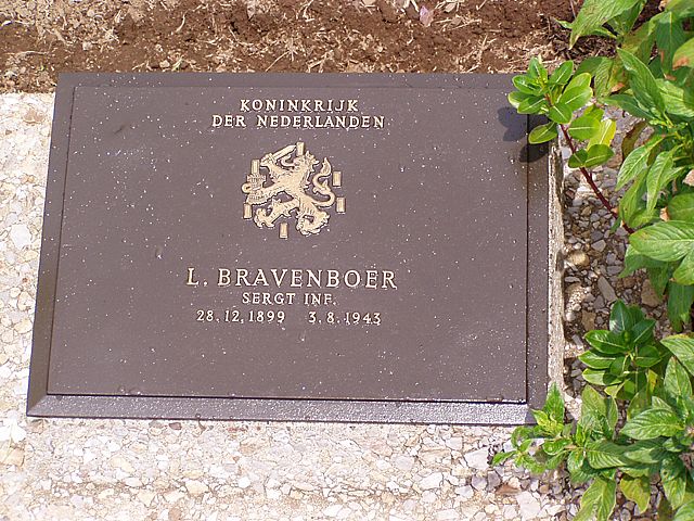 Afbeelding van graf of monument van Leendert Bravenboer