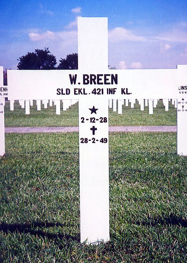 Afbeelding van graf of monument van Willem Breen