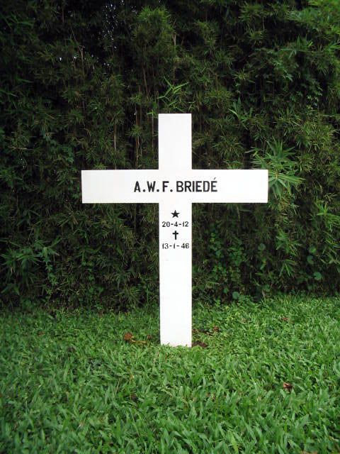 Afbeelding van graf of monument van Albertus Willem Frits Briedé