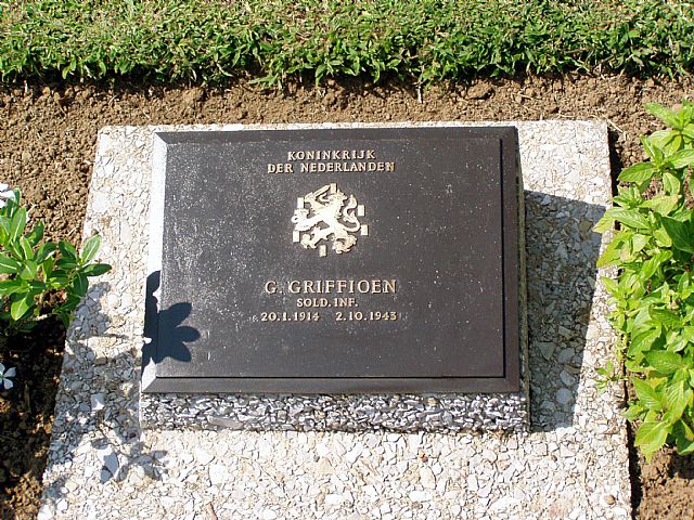 Afbeelding van graf of monument van Gijsbertus Griffioen