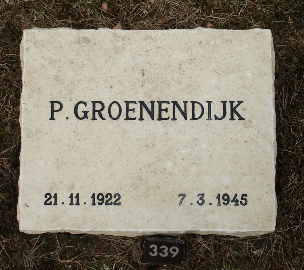 Afbeelding van graf of monument van Pieter Groenendijk