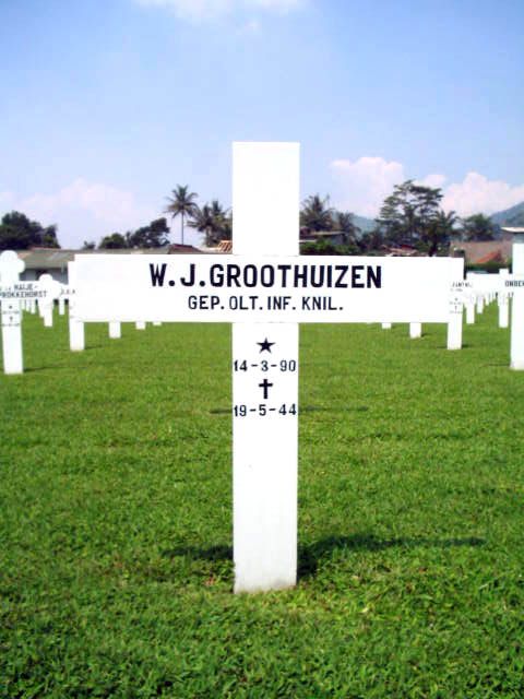 Afbeelding van graf of monument van Willem Johannes Groothuizen