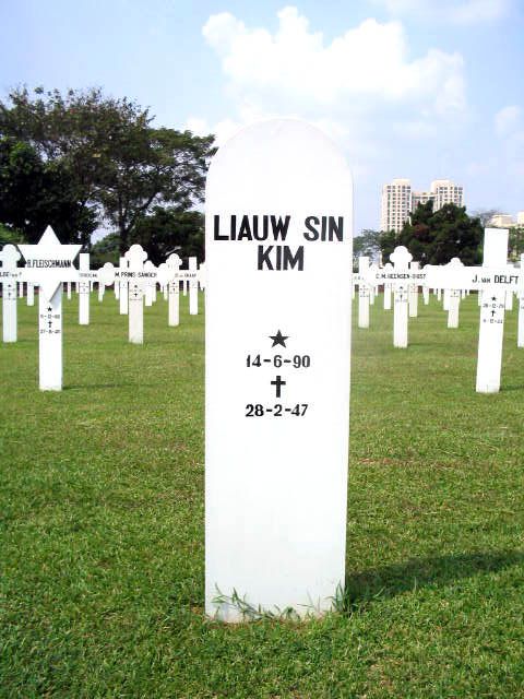 Afbeelding van graf of monument van Liauw Sin Kim