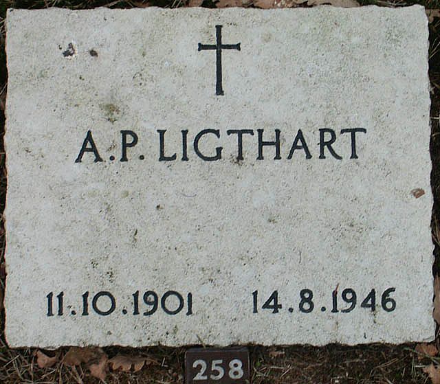 Afbeelding van graf of monument van Antonius Petrus Ligthart