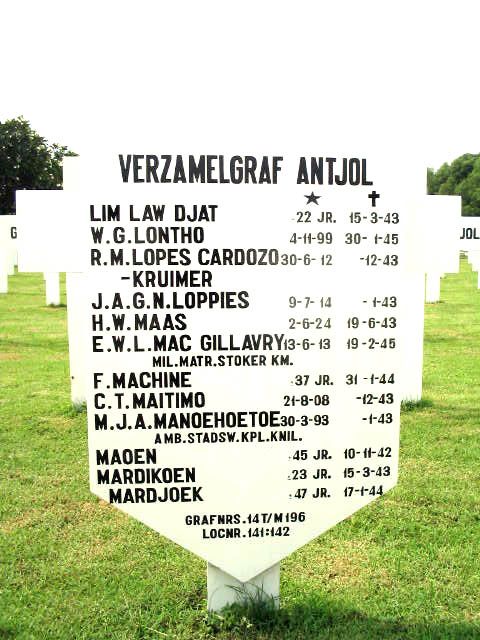 Afbeelding van graf of monument van Lim Law Djat