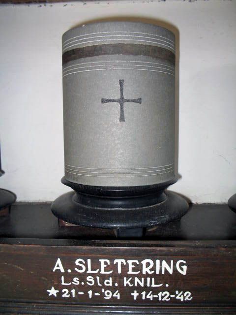 Afbeelding van graf of monument van Anton Sletering