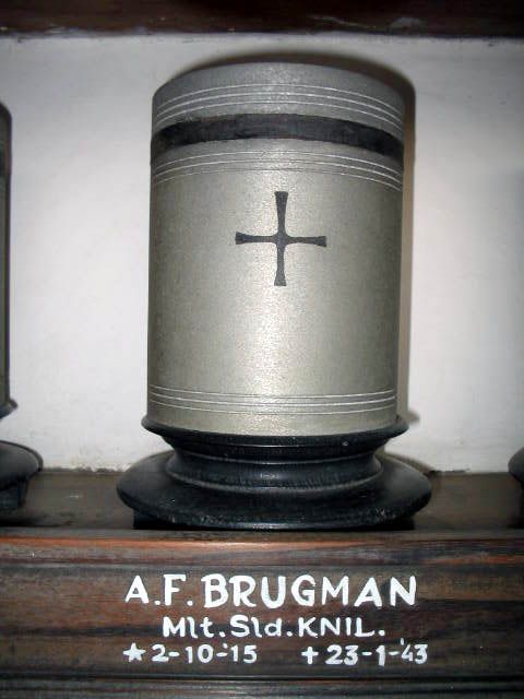 Afbeelding van graf of monument van Albertus Ferdinand Brugman