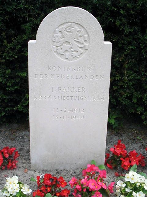 Afbeelding van graf of monument van Jan Bakker
