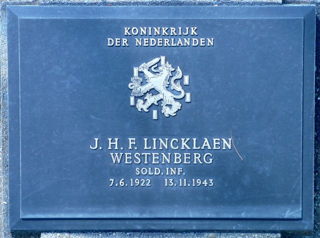 Afbeelding van graf of monument van Jan Henry Freddy Lincklaen Westenberg