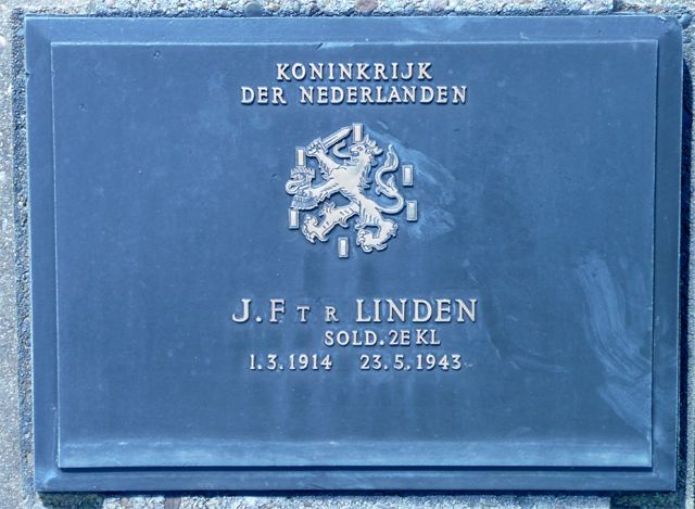 Afbeelding van graf of monument van Johan Frederik ter Linden