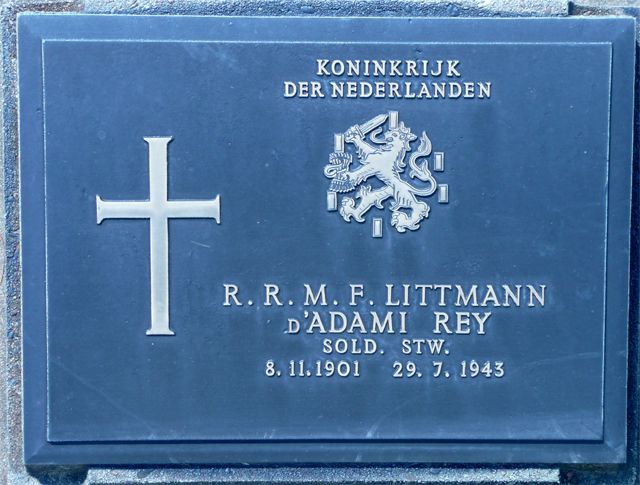 Afbeelding van graf of monument van Robert Rudolph Maximiliaan Franz Littmann d'Adami Rey
