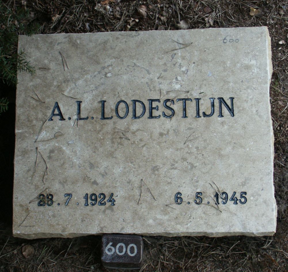 Afbeelding van graf of monument van Adriaan Leenderd Lodestijn
