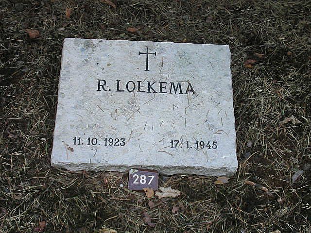 Afbeelding van graf of monument van Rein Lolkema