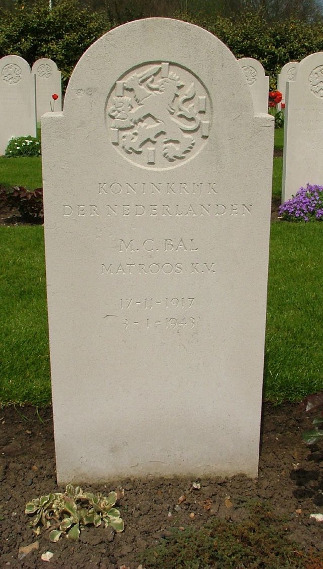 Afbeelding van graf of monument van Martinus Cornelis Bal