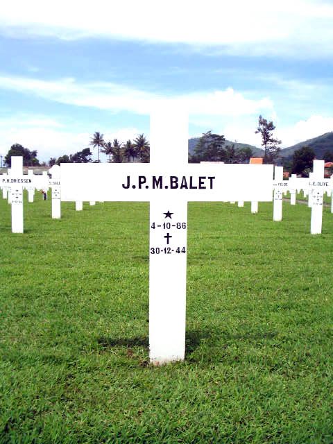 Afbeelding van graf of monument van Josephus Petrus Marie Balet