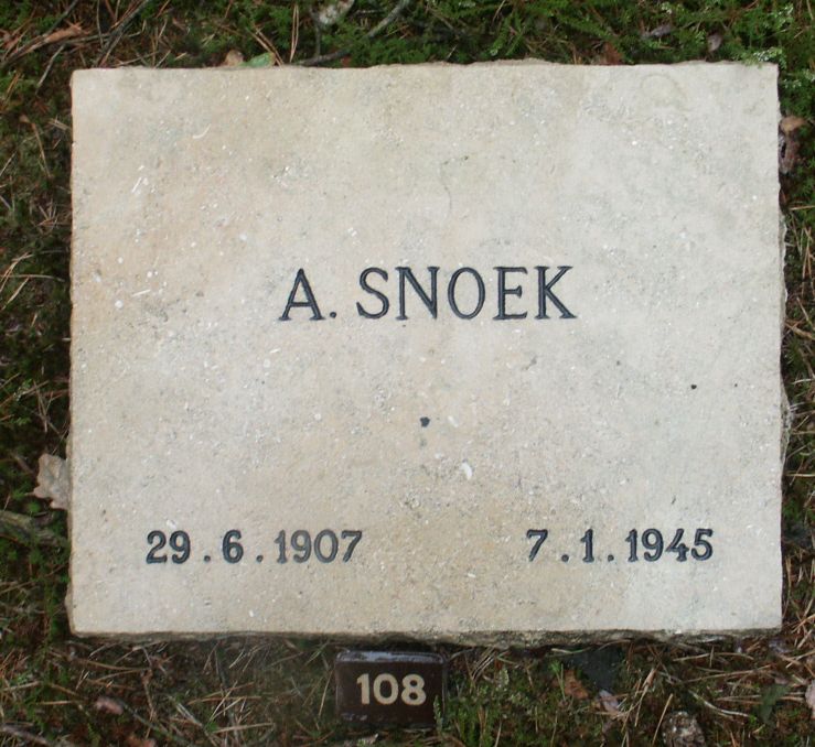 Afbeelding van graf of monument van Adrianus Snoek