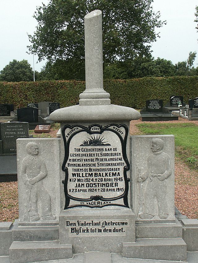 Afbeelding van graf of monument van Willem Balkema