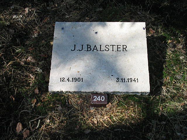 Afbeelding van graf of monument van Jan Johannes Balster