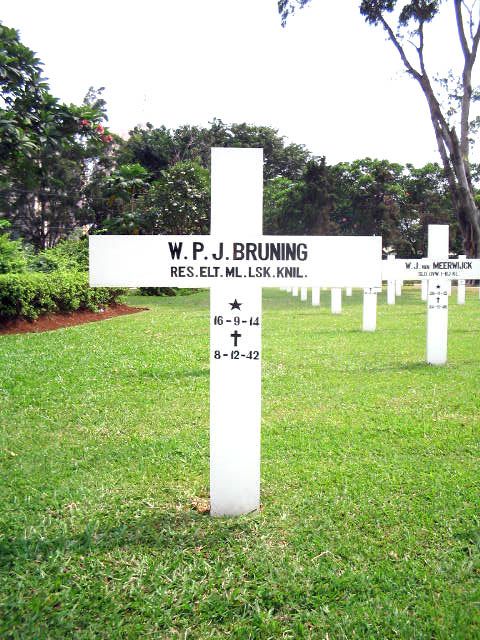Afbeelding van graf of monument van Willem Petrus Johannes Bruning