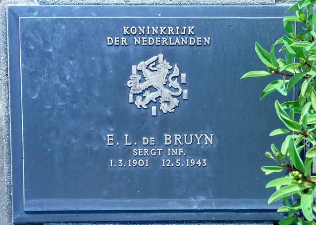 Afbeelding van graf of monument van Evert Leonardus de Bruyn