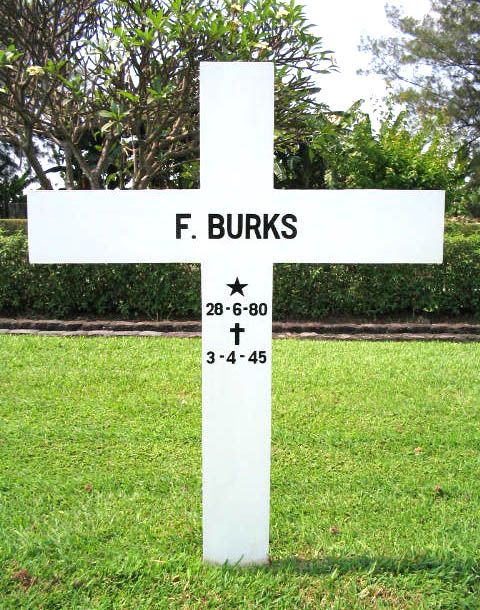 Afbeelding van graf of monument van Franciscus Burks