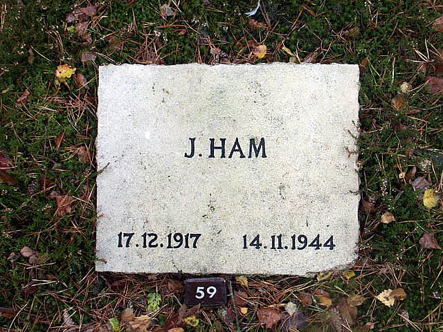 Afbeelding van graf of monument van Johannes Ham