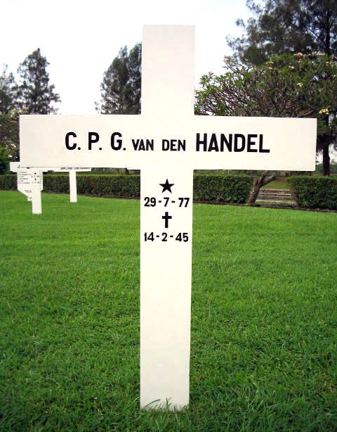 Afbeelding van graf of monument van Christiaan Piet Goudens van den Handel