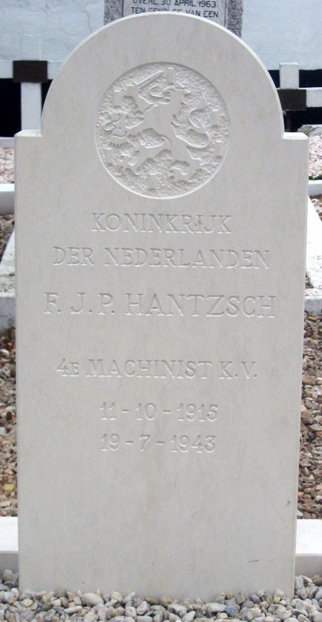 Afbeelding van graf of monument van Frits Johan Paul Hantzsch
