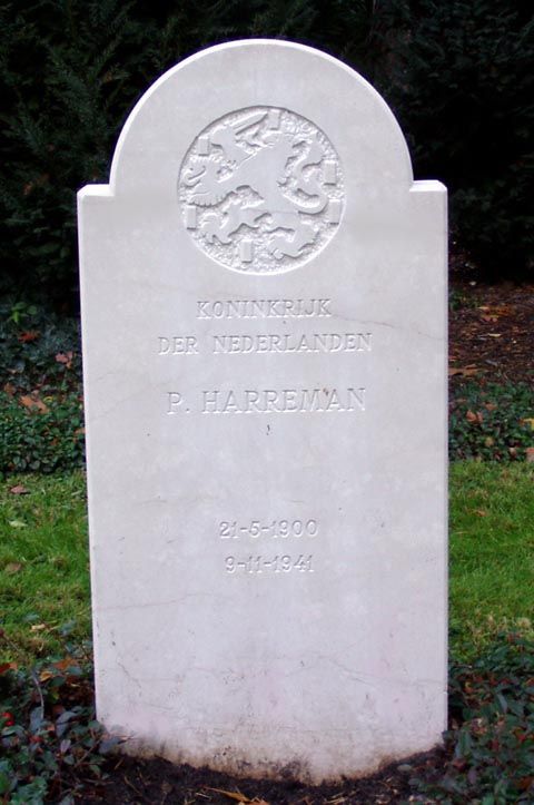 Afbeelding van graf of monument van Pieter Harreman