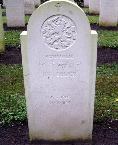 Afbeelding van graf of monument van Jacobus Leonardus Buijck