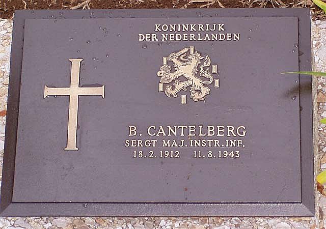 Afbeelding van graf of monument van Barend Cantelberg