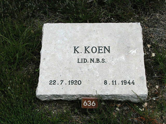Afbeelding van graf of monument van Kees Koen