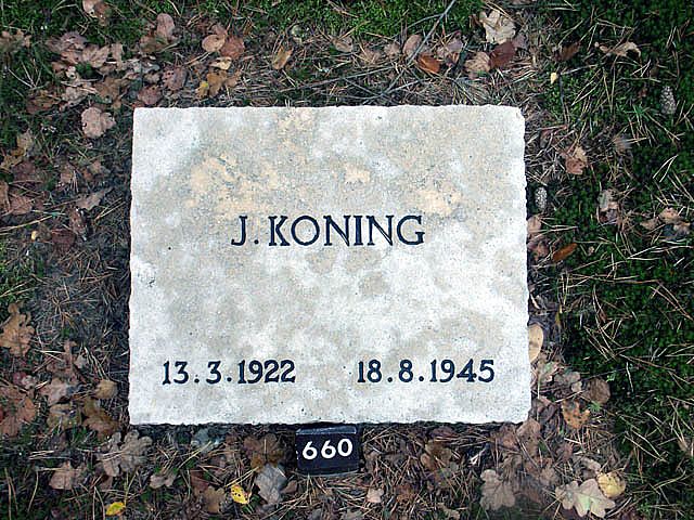 Afbeelding van graf of monument van Jakob Koning