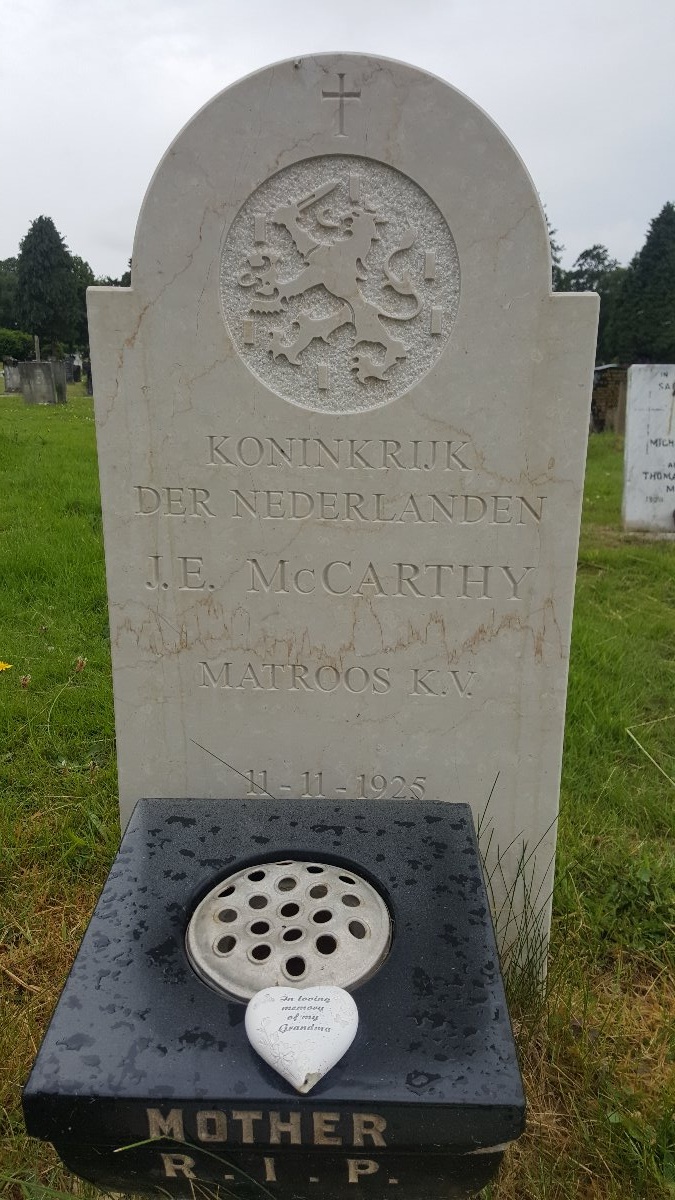 Afbeelding van graf of monument van John Edward McCarthy