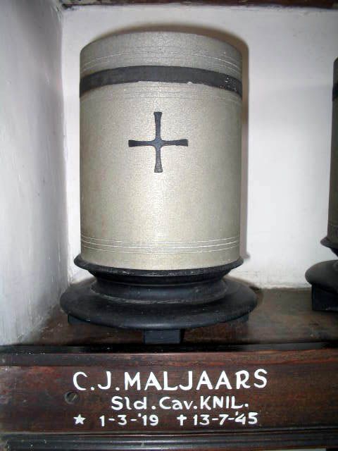 Afbeelding van graf of monument van Cornelis Jan Maljaars