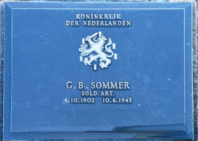 Afbeelding van graf of monument van George Bernard Sommer