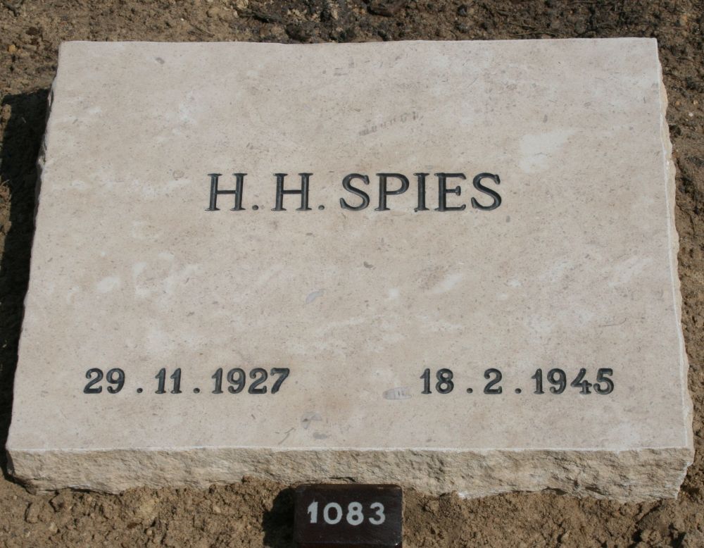 Afbeelding van graf of monument van Heinrich Herman Spies