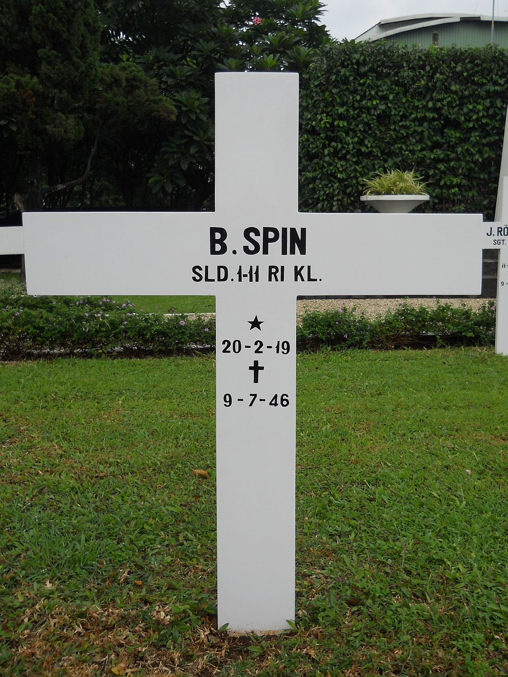 Afbeelding van graf of monument van Berend Spin