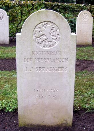 Afbeelding van graf of monument van Johannes Josephus Sprangers