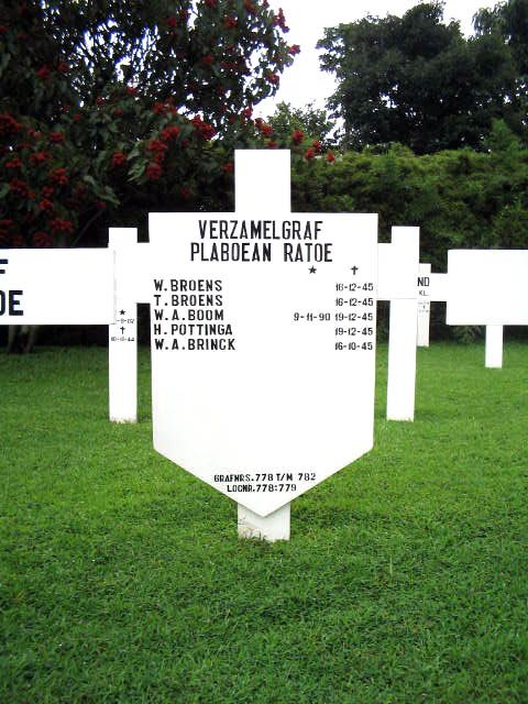 Afbeelding van graf of monument van W.A. Brinck