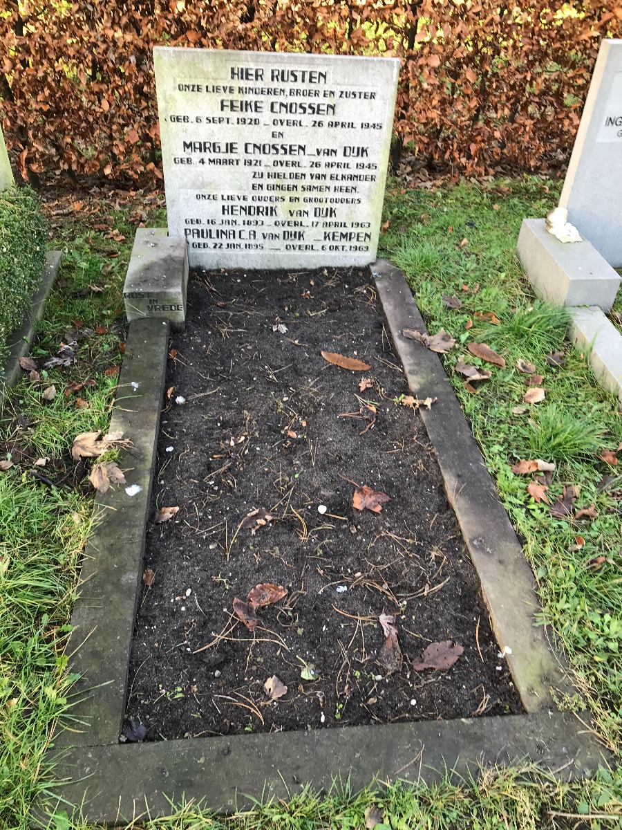 Afbeelding van graf of monument van Feike Cnossen