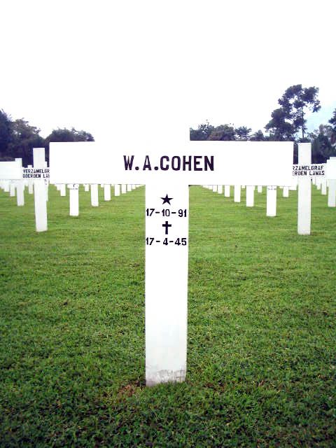 Afbeelding van graf of monument van Willem August Cohen